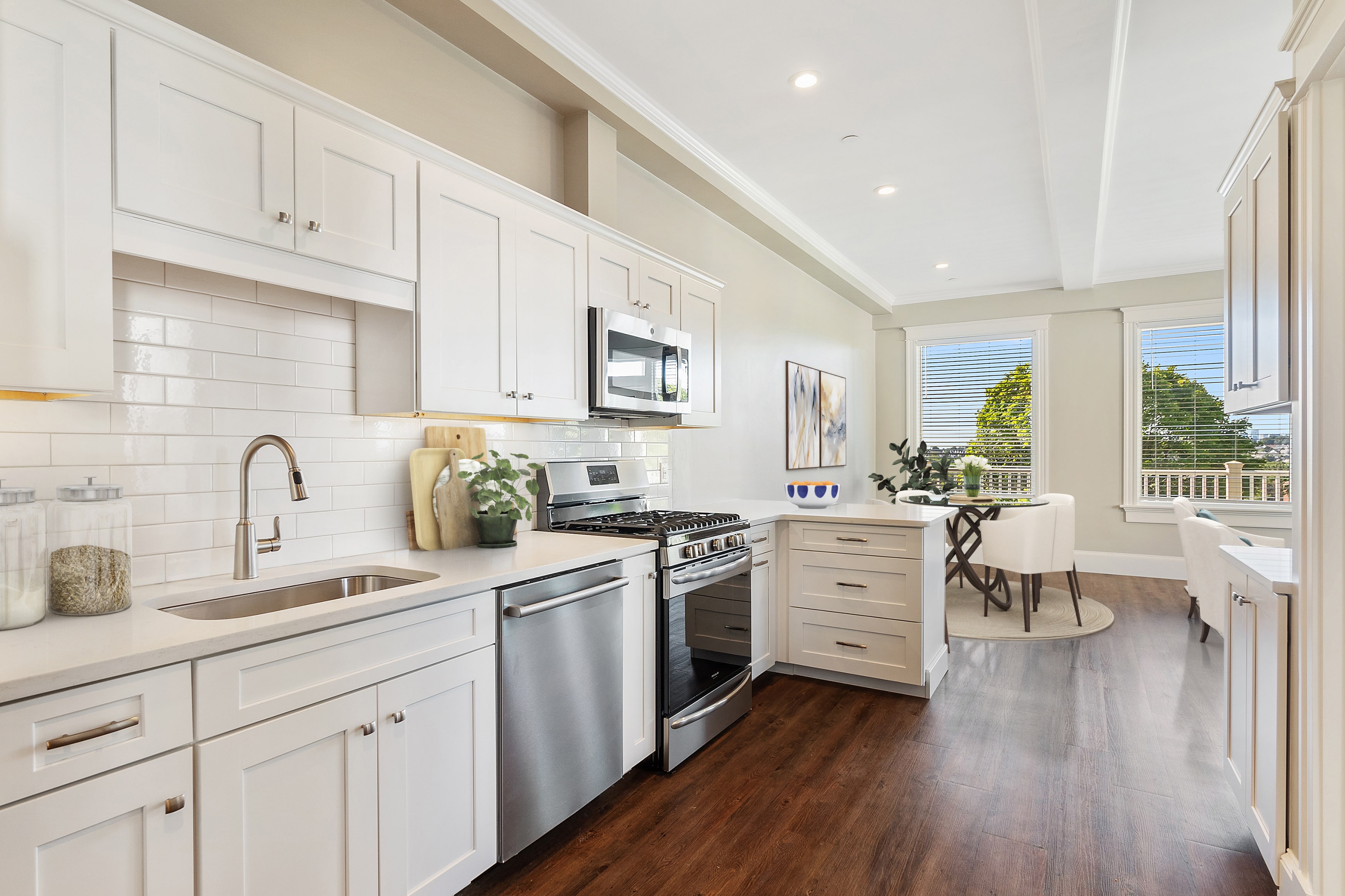 Portfolio Image: Kitchen towards Large Windows